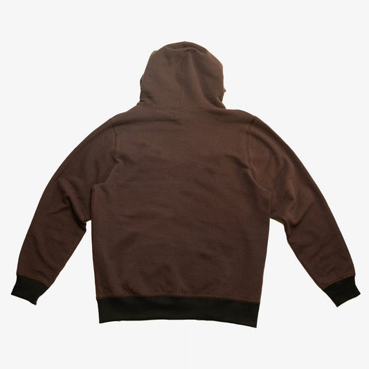 Classic Snap Hoodie - Brown