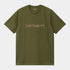 S/s Script T-shirt - Dundee / Glassy Pink