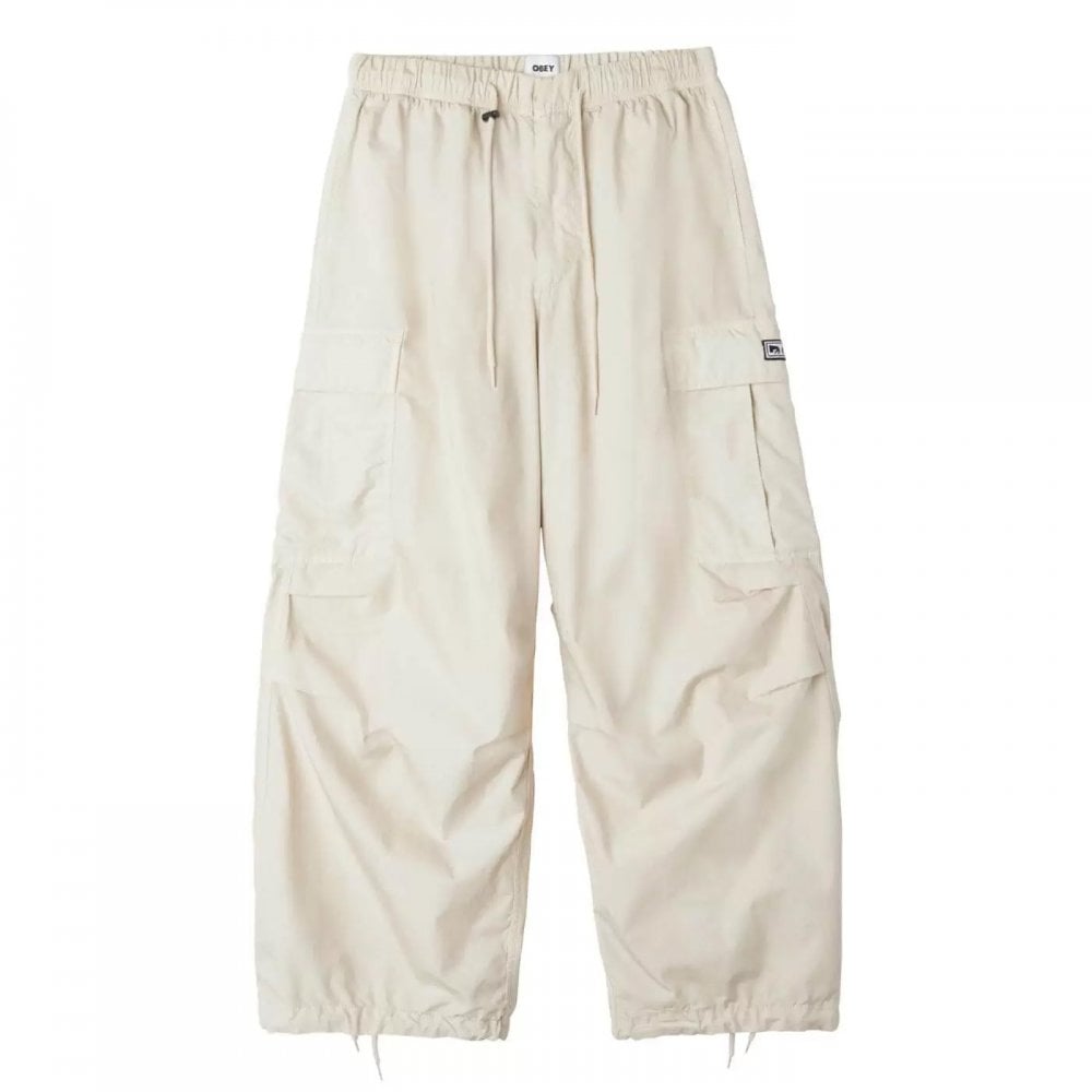 Women's Giant Parachute Cargo Pant - Silver Grey