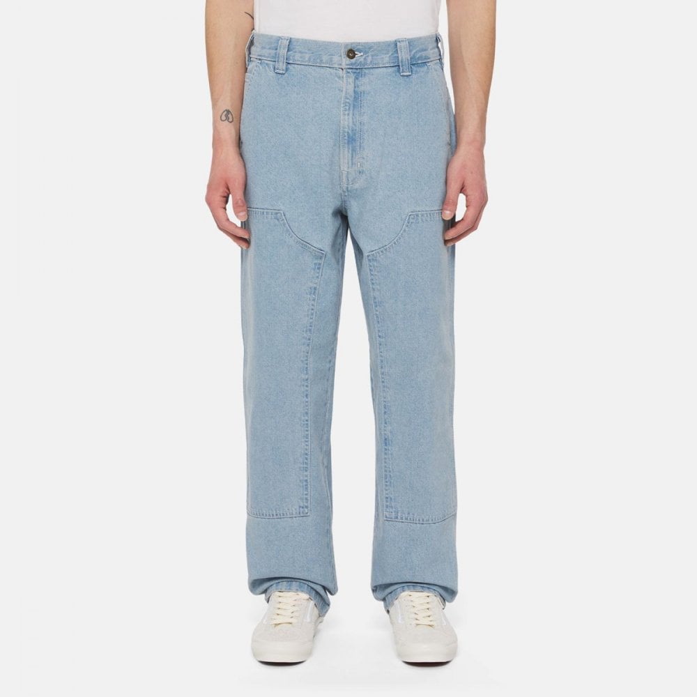 Madison Double Knee Denim - Vintage Blue