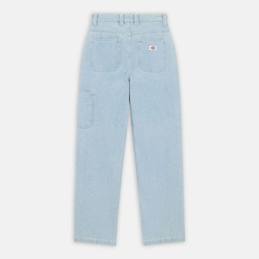 Women's Madison Double Knee Denim Loose - Vintage Blue