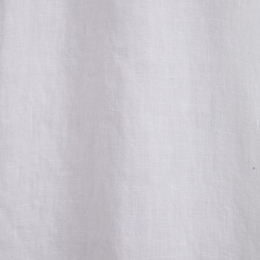 Linen Camp Collar Shirt - White