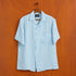 Linen Camp Collar Shirt - Sky