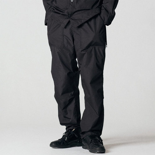 Non Down Military Reversible Pants - Black