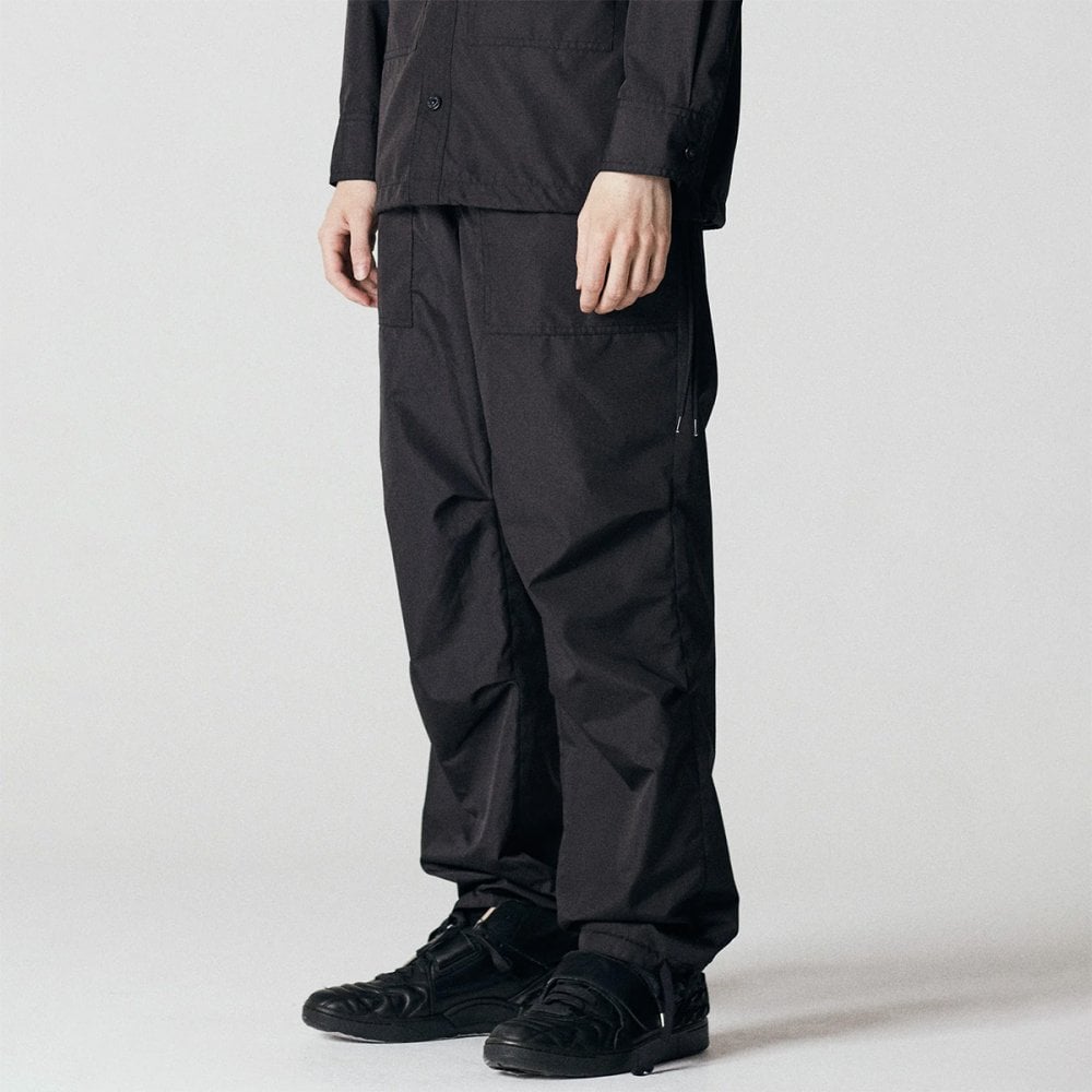 Non Down Military Reversible Pants - Black