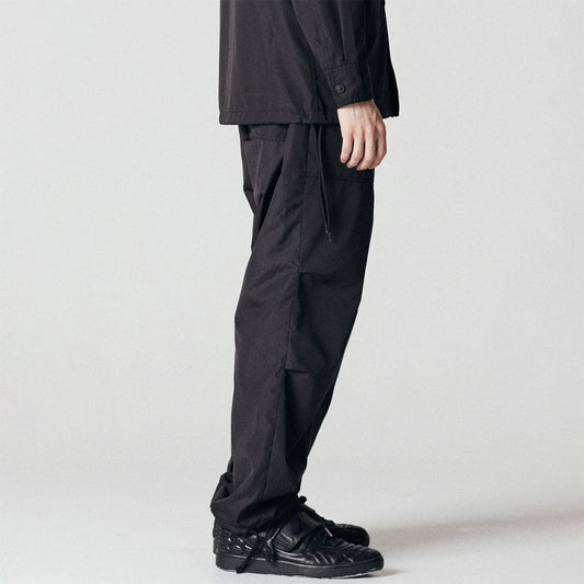 Non Down Military Reversible Pants - Black