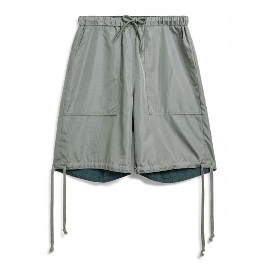 Non Down Military Reversible Shorts - Dark Sage Green