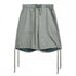 Non Down Military Reversible Shorts - Dark Sage Green