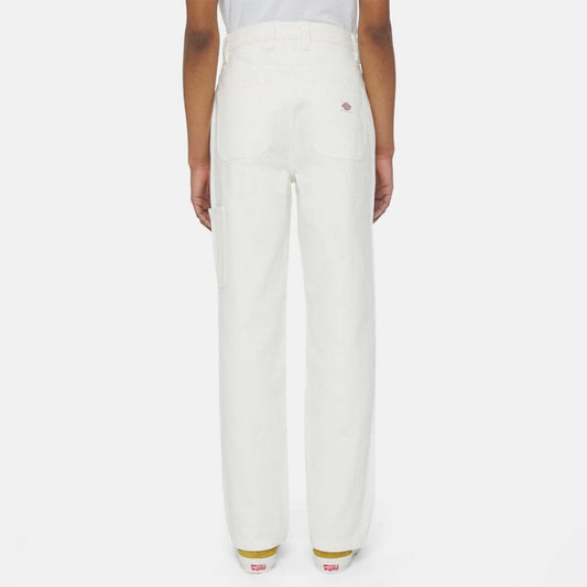 Women's Madison Double Knee Denim - White
