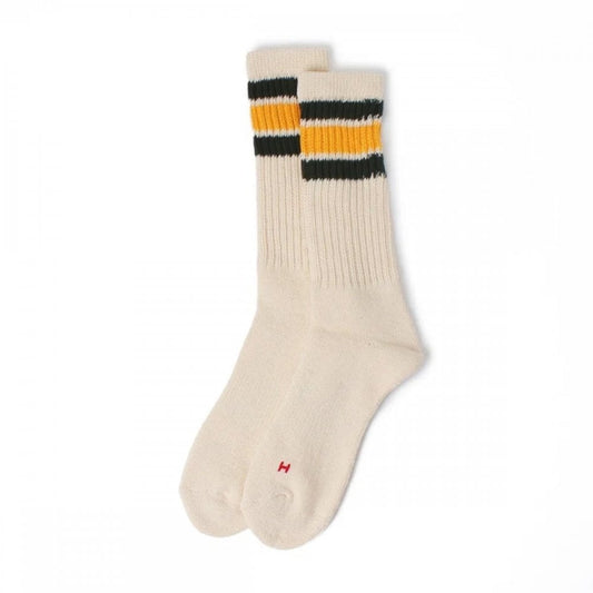 Healthknit Socks 3 Pack - Off White Multi