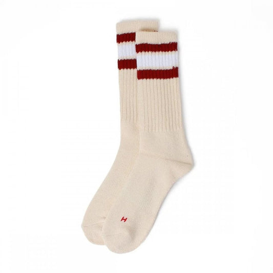 Healthknit Socks 3 Pack - Off White Multi