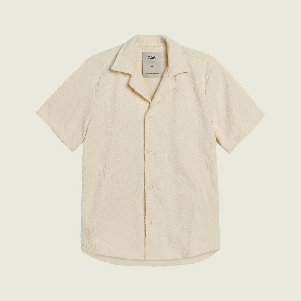 Cream Golconda Cuba Terry Shirt