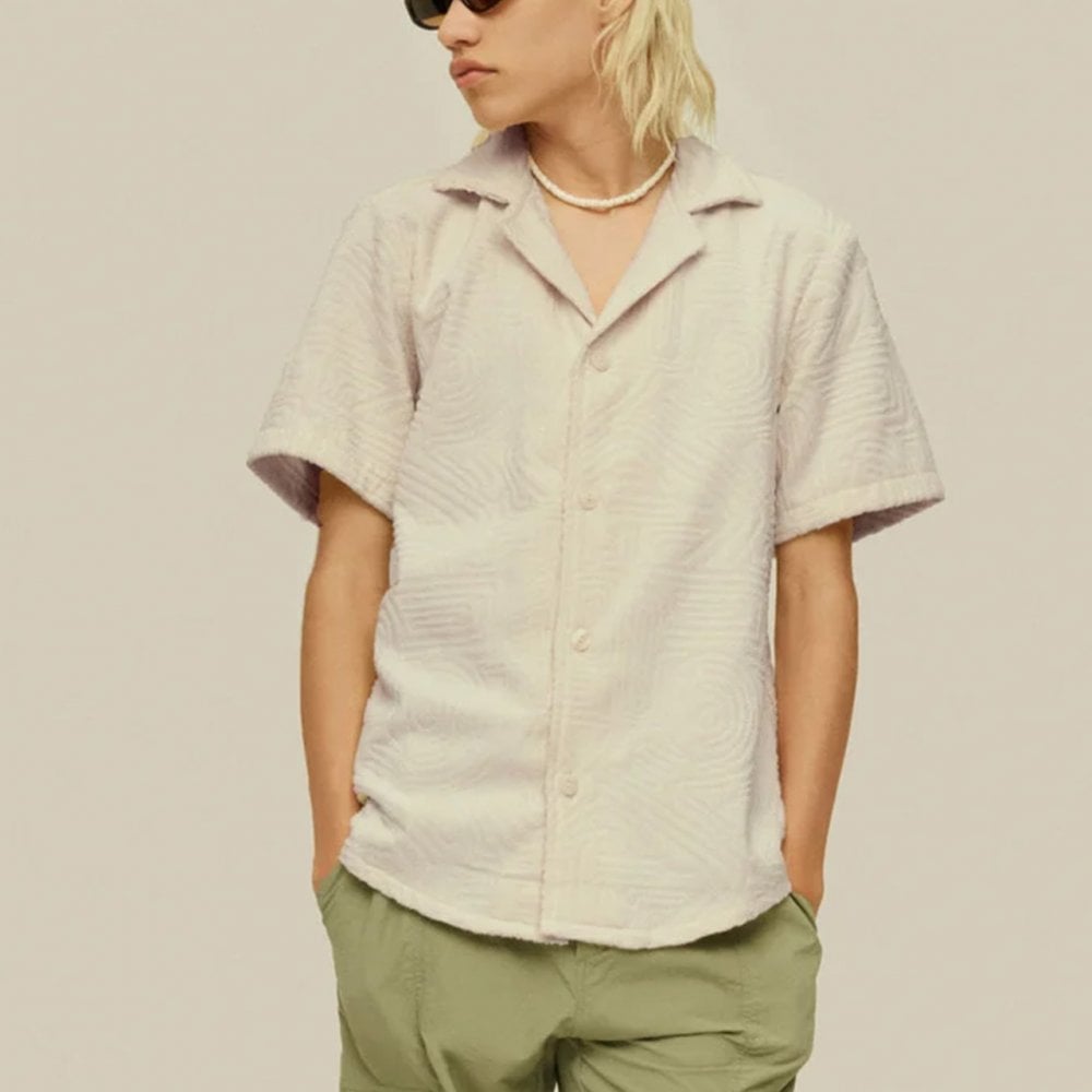 Cream Golconda Cuba Terry Shirt