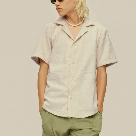 Cream Golconda Cuba Terry Shirt