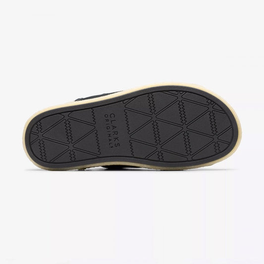Overleigh Slide - Black Suede