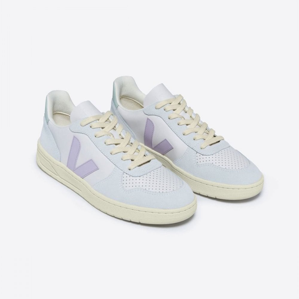 Women's V-10 Leather - Gravel Parme Menthol