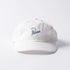 Script Logo 6 Panel Hat - White