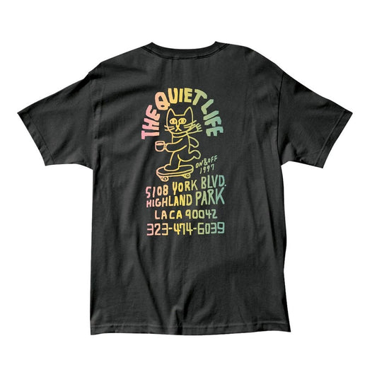 Skating Cat T - Black