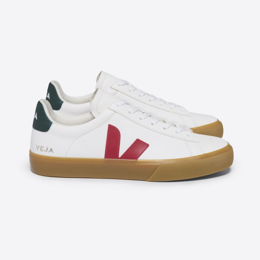 Women's Campo Leather White Pekin Poker Natural
