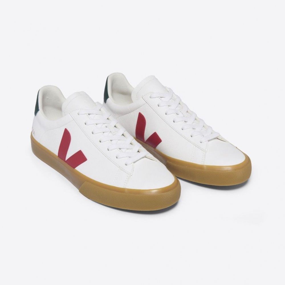 Women's Campo Leather White Pekin Poker Natural