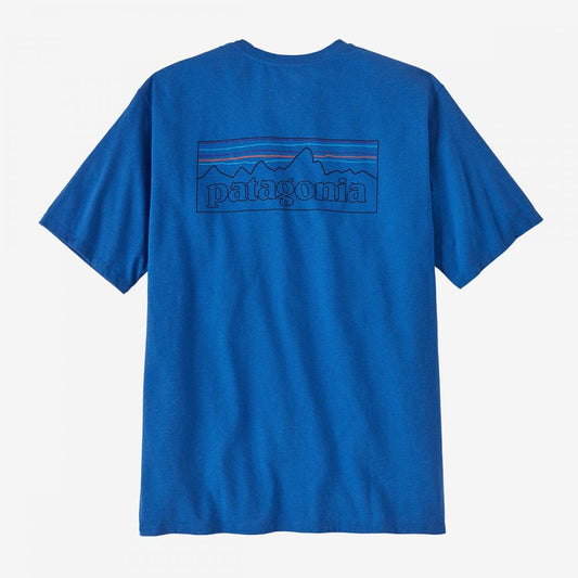 Men's P-6 Logo Responsibili-Tee® - P-6 Outline: Vessel Blue