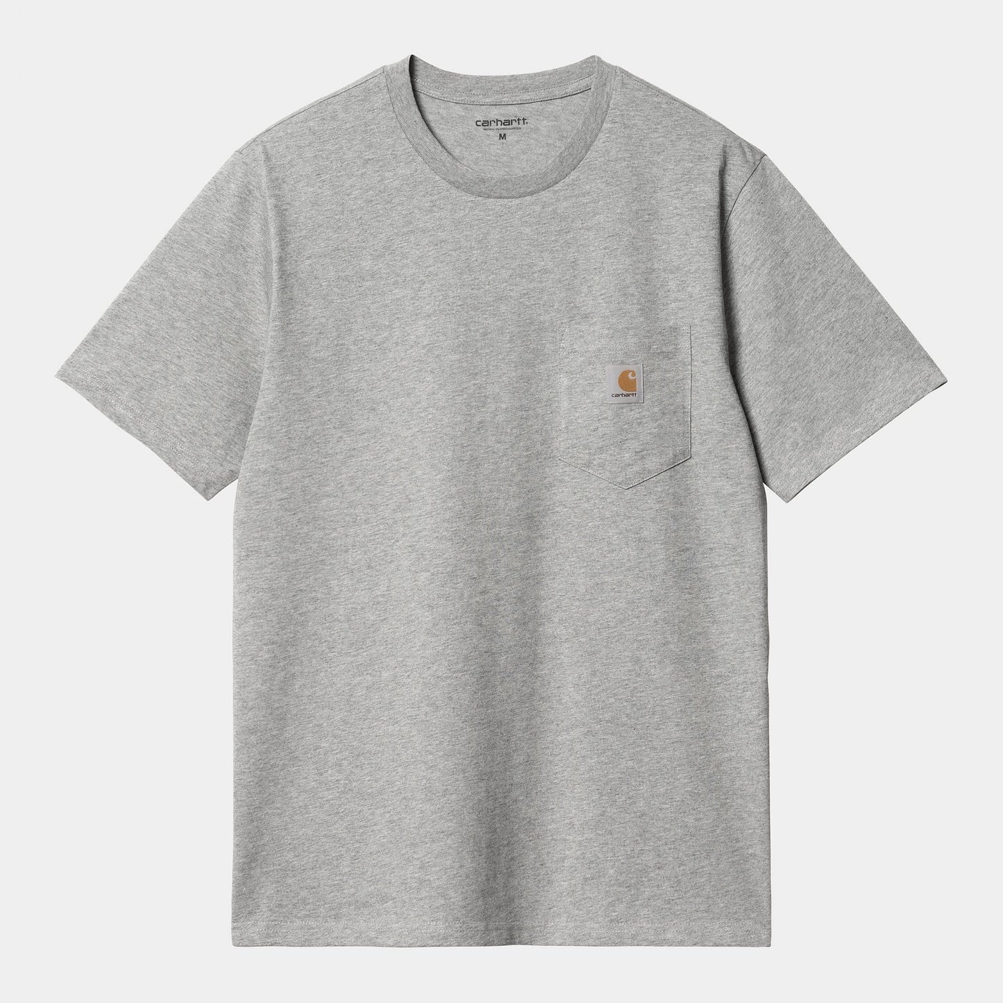 S/s Pocket T-shirt - Grey Heather