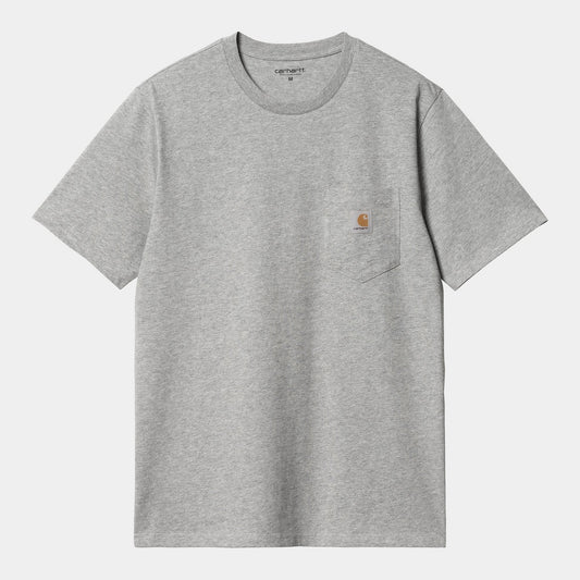 S/s Pocket T-shirt - Grey Heather
