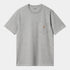 S/s Pocket T-shirt - Grey Heather