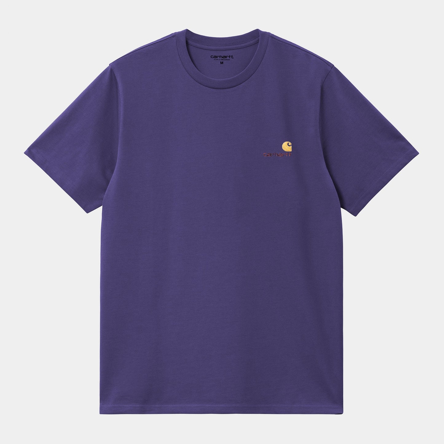 S/s American Script T-shirt - Aura