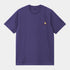 S/s American Script T-shirt - Aura