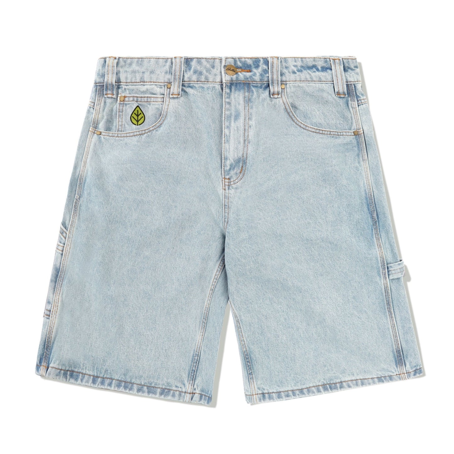 Weathergear Denim Shorts Faded Light Wash