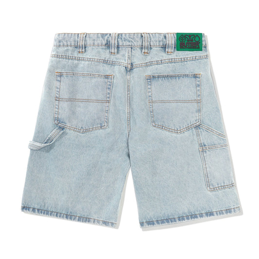 Weathergear Denim Shorts Faded Light Wash