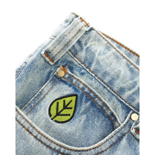 Weathergear Denim Shorts Faded Light Wash