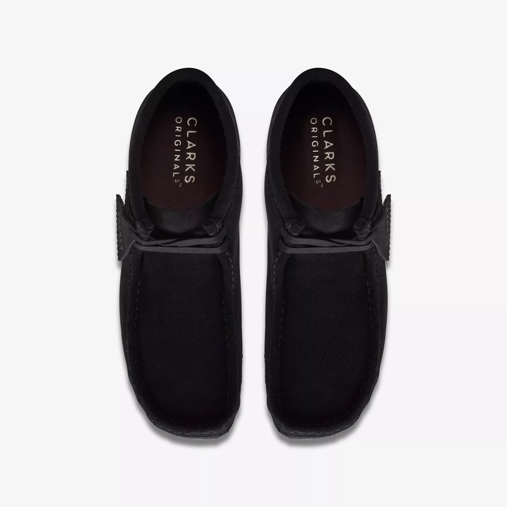 Wallabee Boot - Black Suede