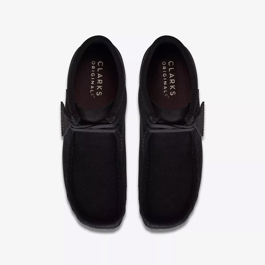 Wallabee Boot - Black Suede