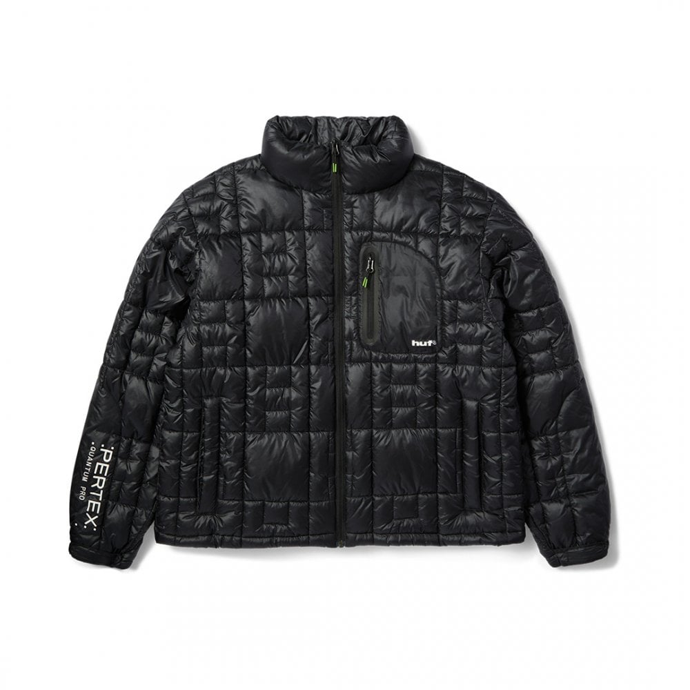 Huf Pertex Puffer Jacket - Black