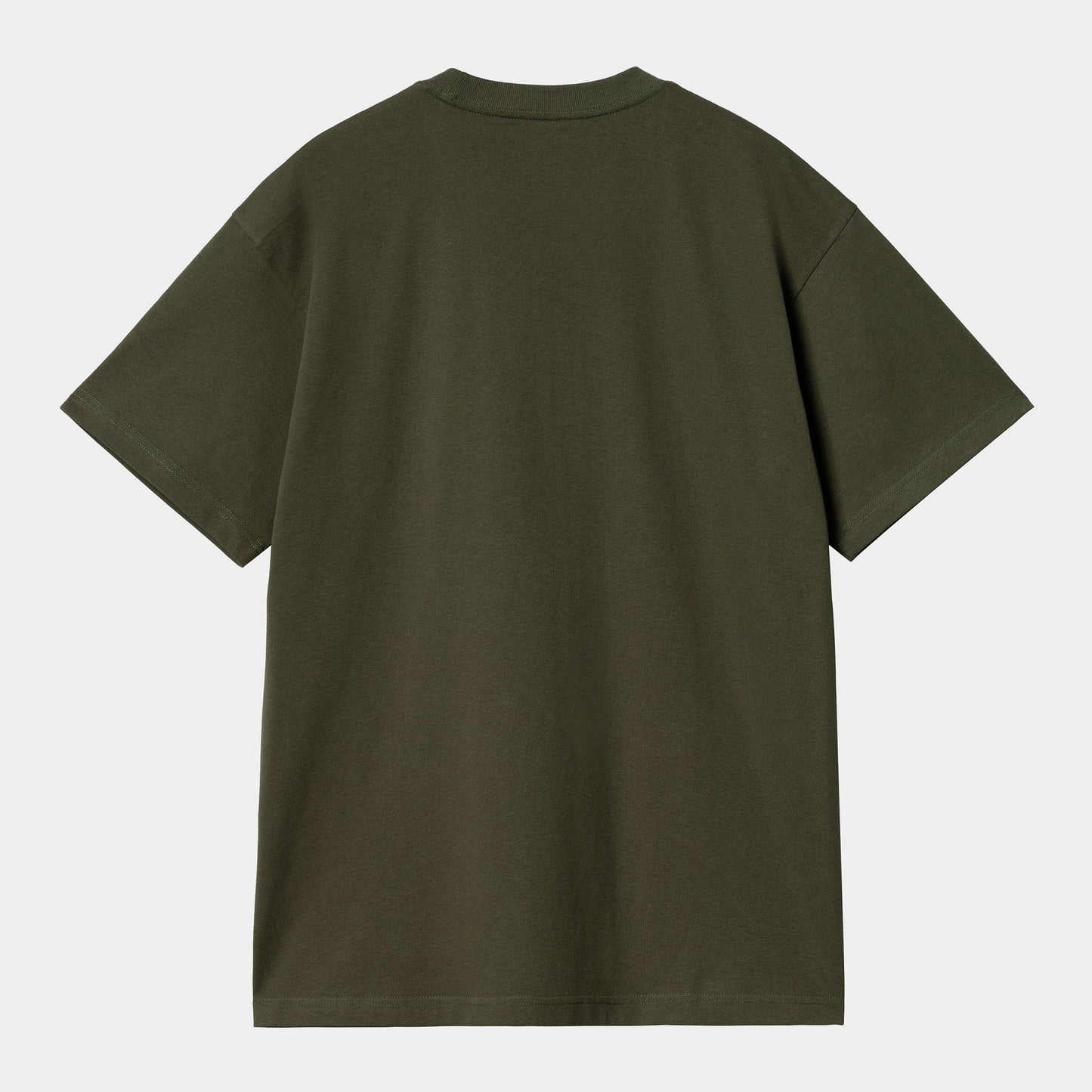 S/s Basics T-shirt - Office Green / Winter Spice