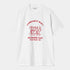 S/s Fun Run T-shirt - White / Red