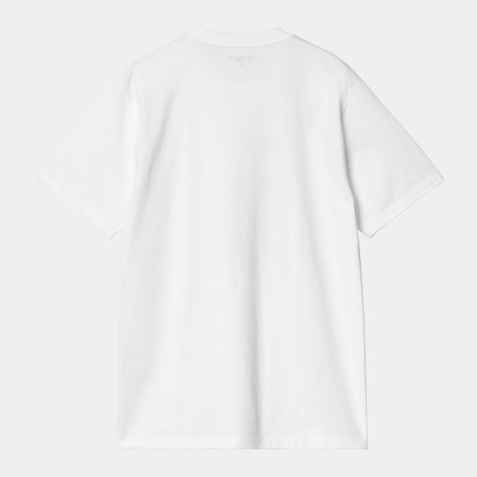 S/s Fun Run T-shirt - White / Red