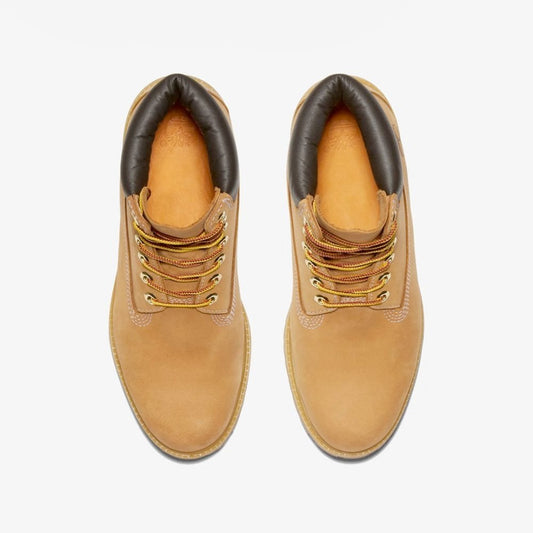 Premium 6-inch Lace Up Waterproof Boot - Wheat