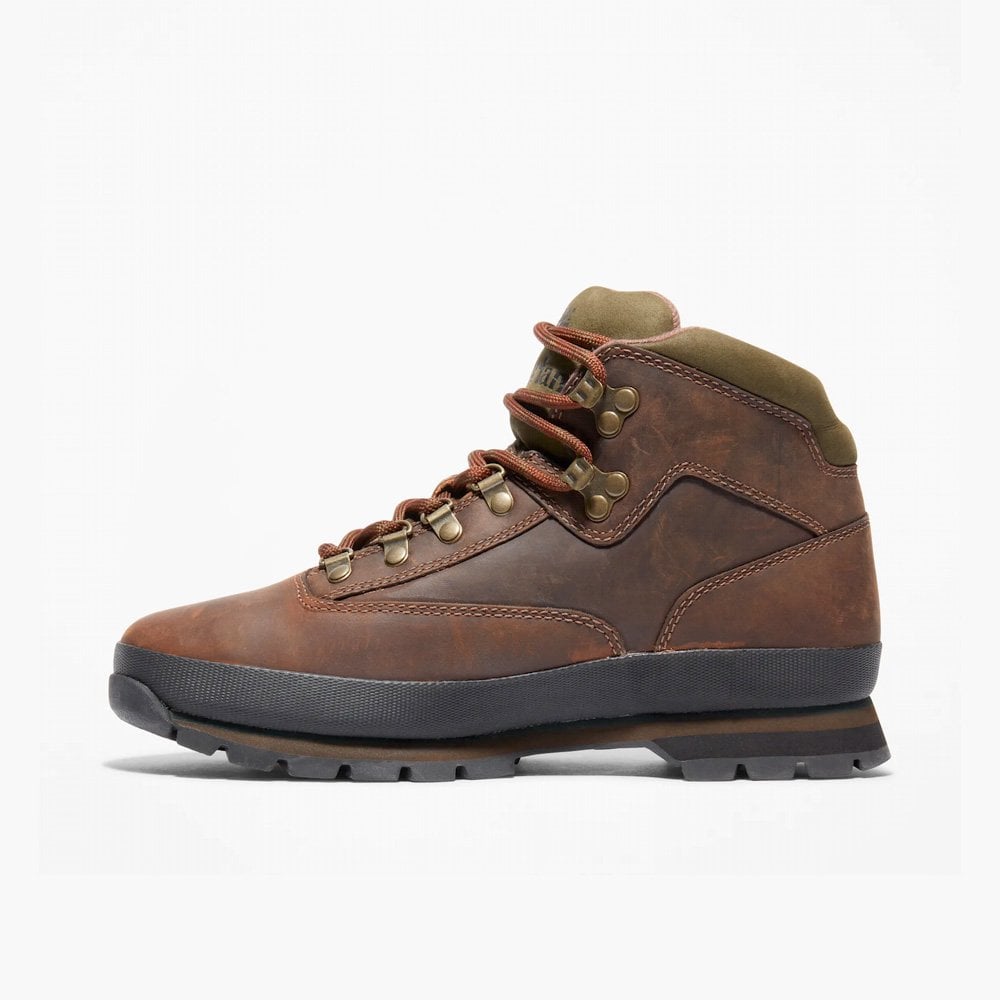 Euro Hiker Mid Lace Boot - Brown