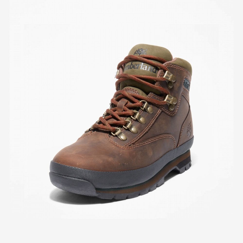 Euro Hiker Mid Lace Boot - Brown