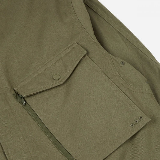 7028 Miltype Organic Custom Shirt - Olive Og-107f