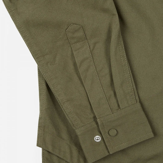 7028 Miltype Organic Custom Shirt - Olive Og-107f
