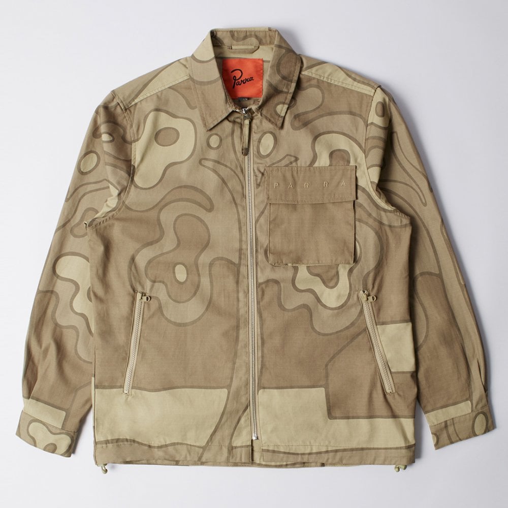 Fruit Tree Camo Shirt Jacket