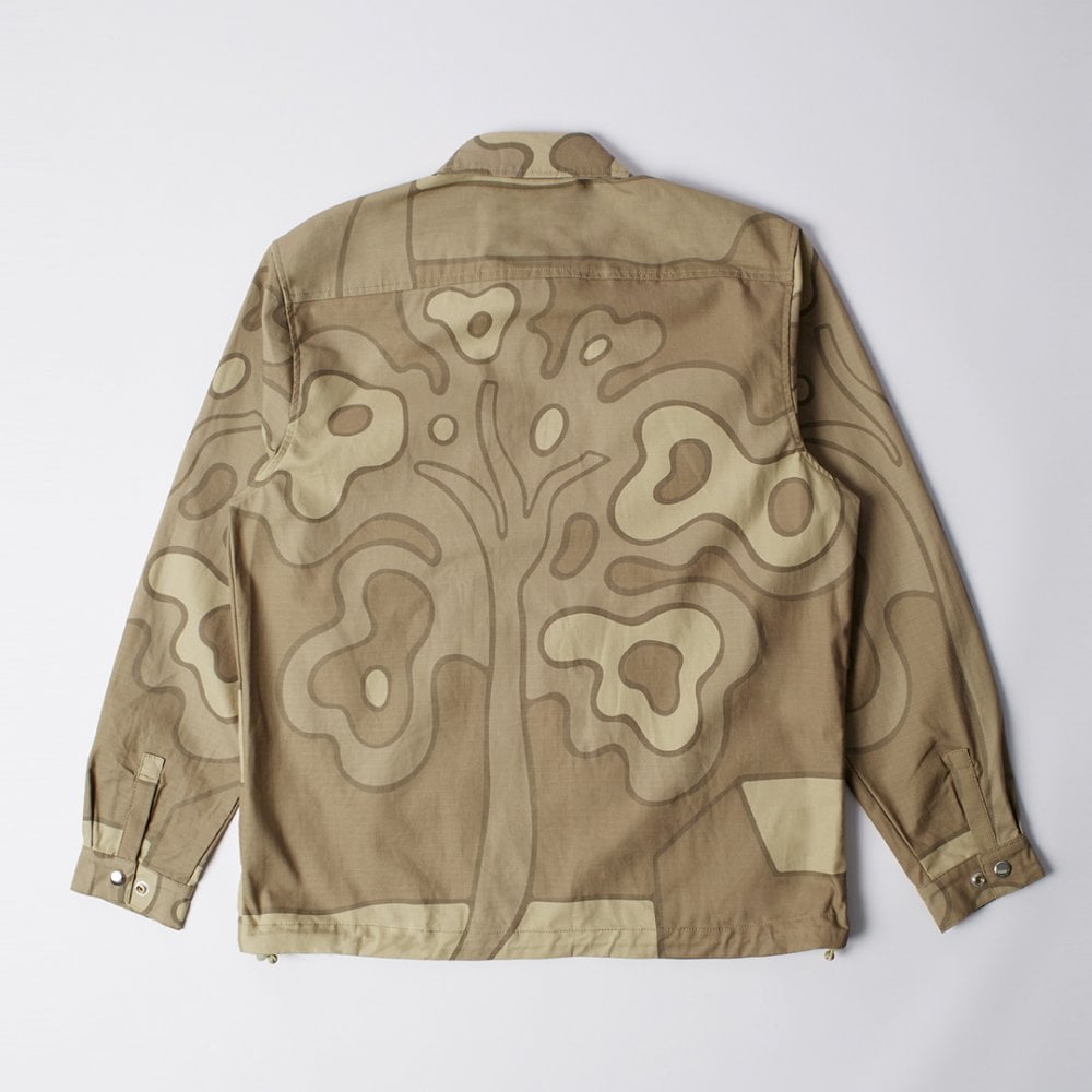 Fruit Tree Camo Shirt Jacket