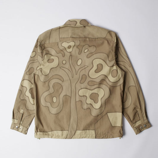 Fruit Tree Camo Shirt Jacket