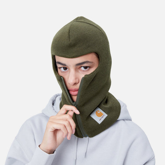 Zip Mask - Office Green