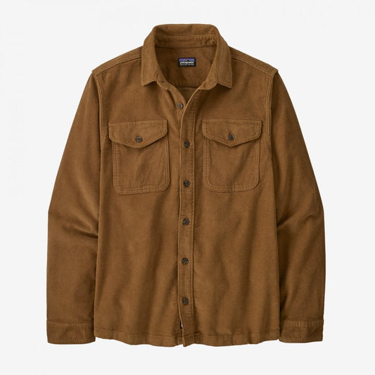 Men's Corduroy Shirt - Coriander Brown