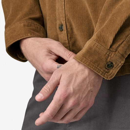 Men's Corduroy Shirt - Coriander Brown